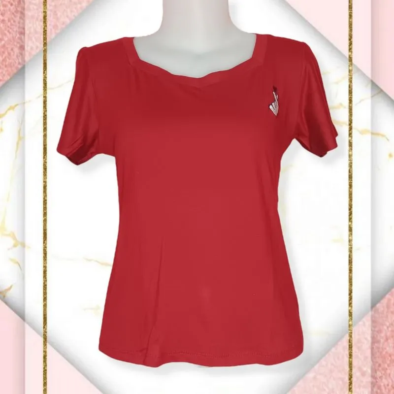 Croptop Merah photo 1