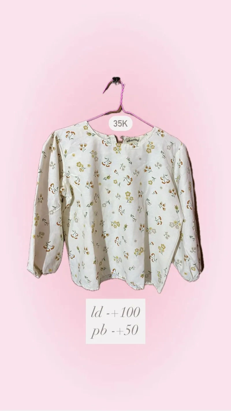 blouse bunga photo 1