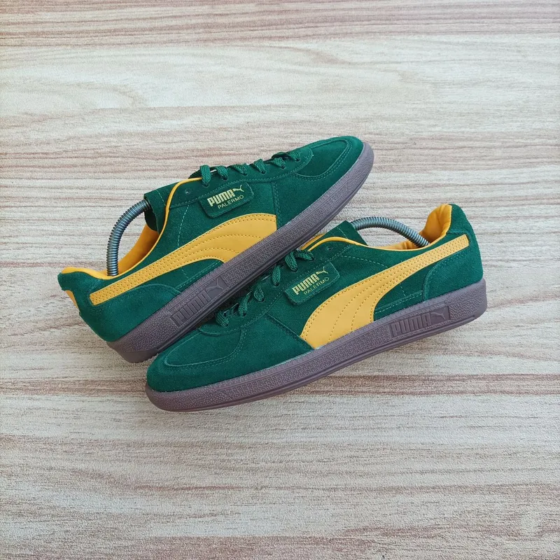 Puma Indie Casual Sneakers Pria green yellow