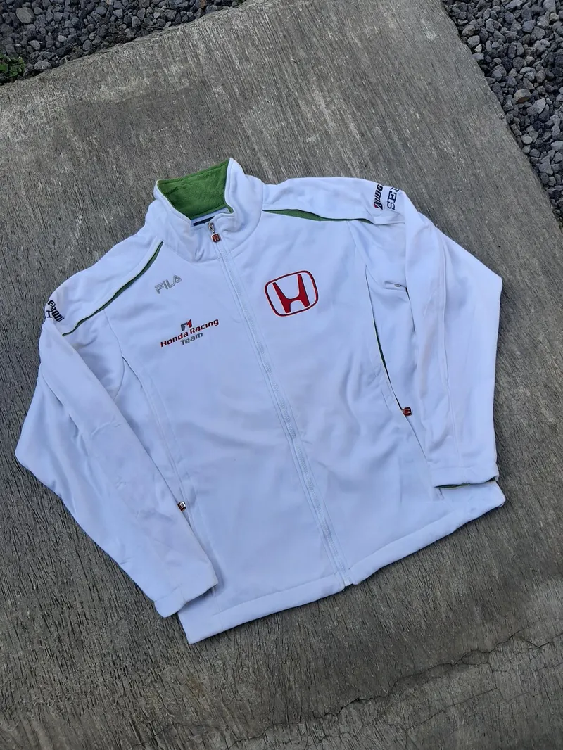 Fila Biker Windbreaker Pria white photo 1
