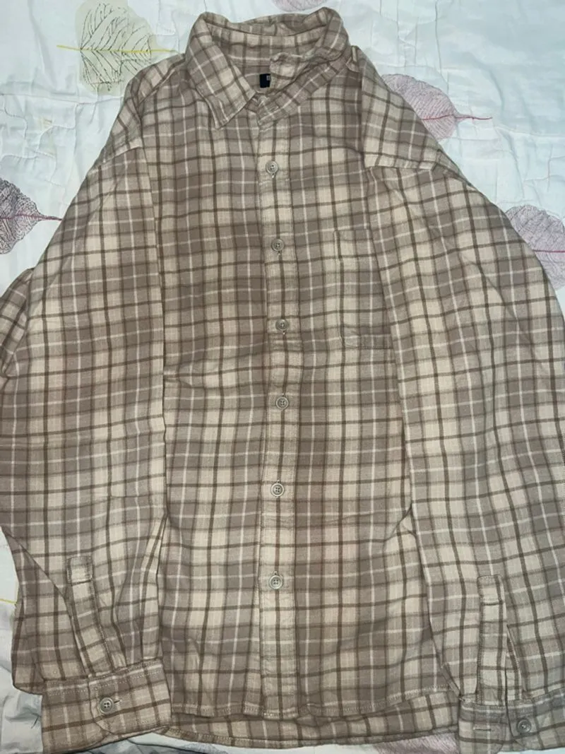 UNIQLO FLANEL BROWN photo 1