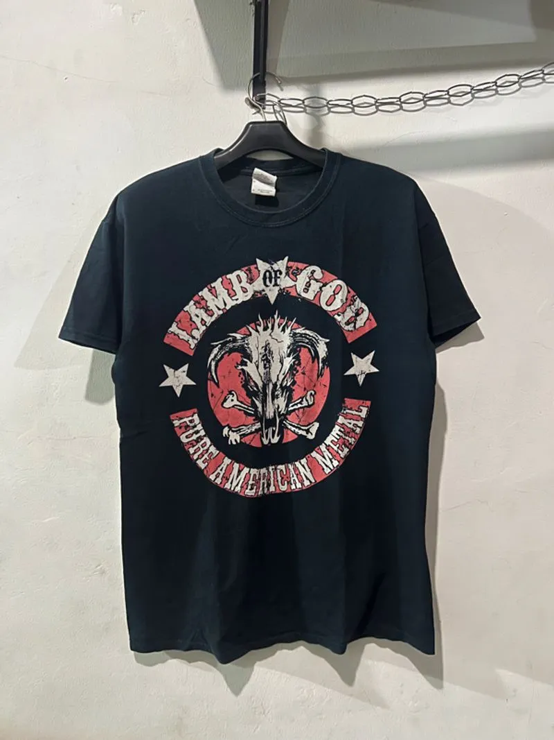 Kaos Band official Lamb of god tag gildan photo 1