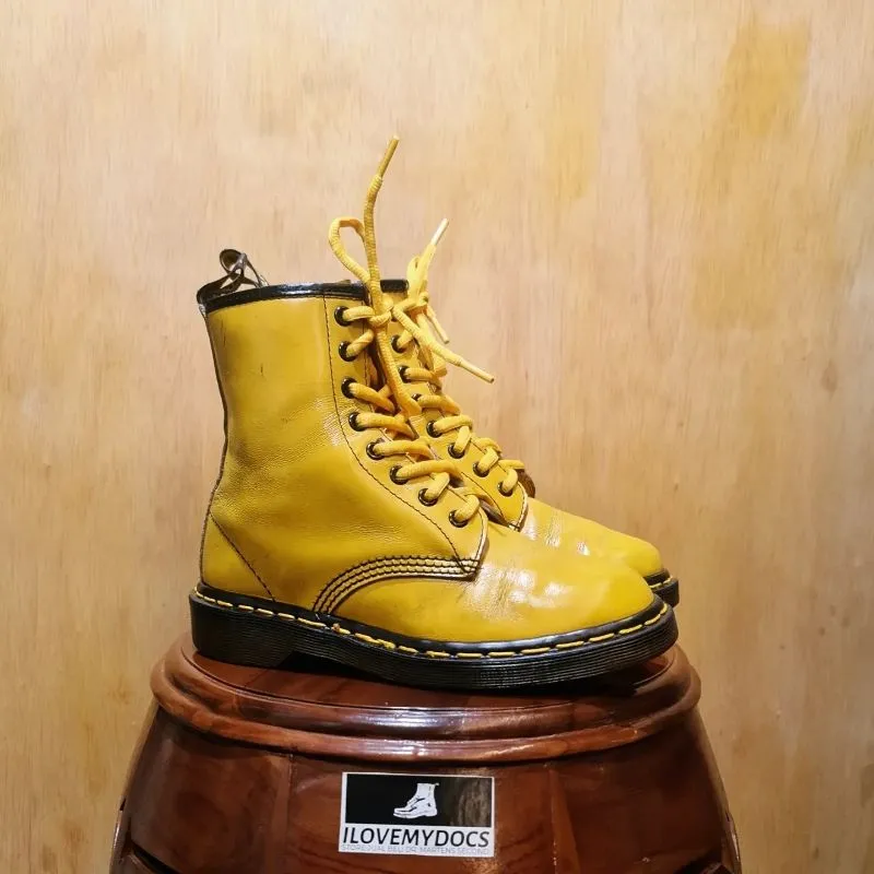 Dr. Martens 1460 yellowsmooth size 37 england photo 1