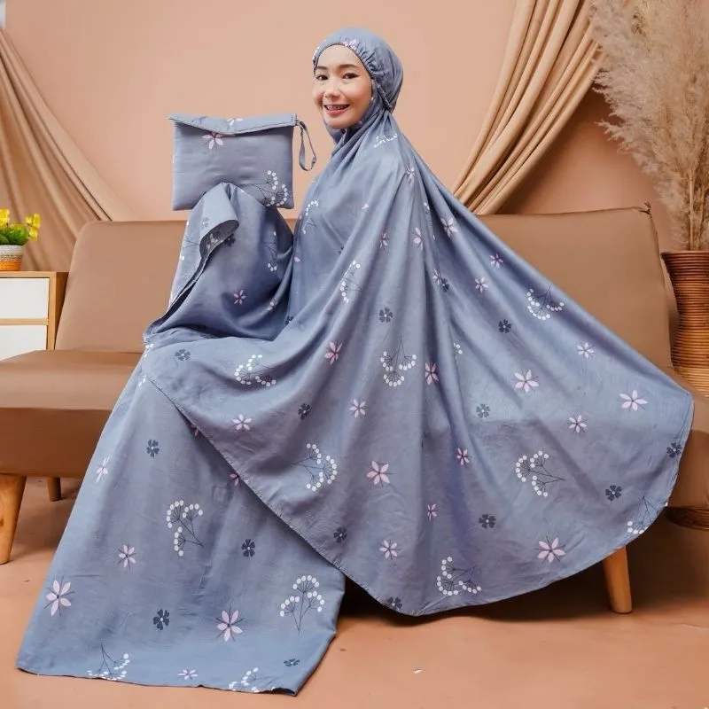 Mukena elena rayon halus photo 1