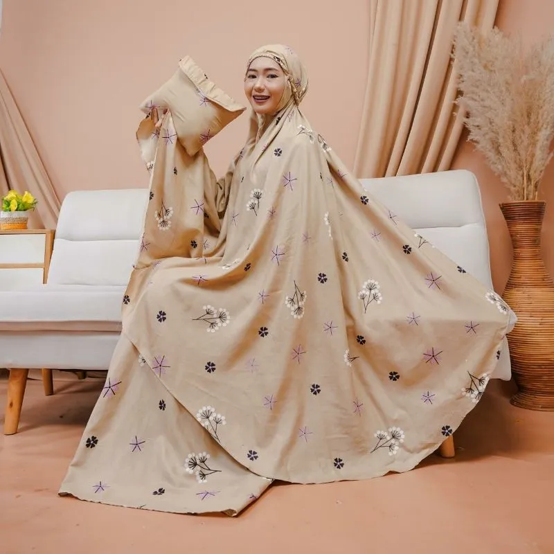 Mukena alena rayon halus photo 1