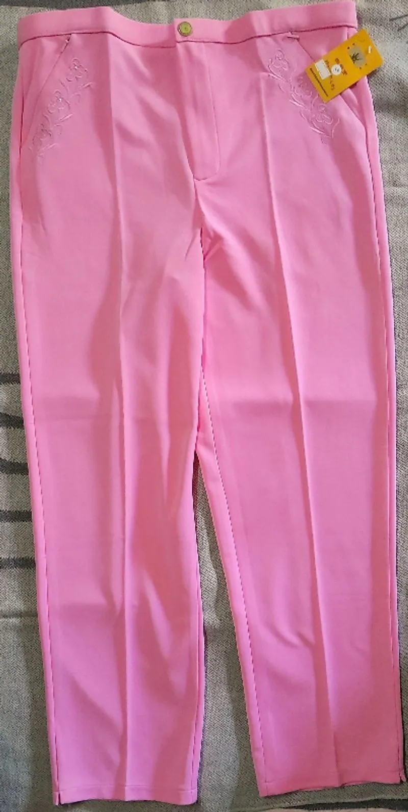 Celana Panjang Wanita Warna Pink terang, masih Baru Size 4L photo 1