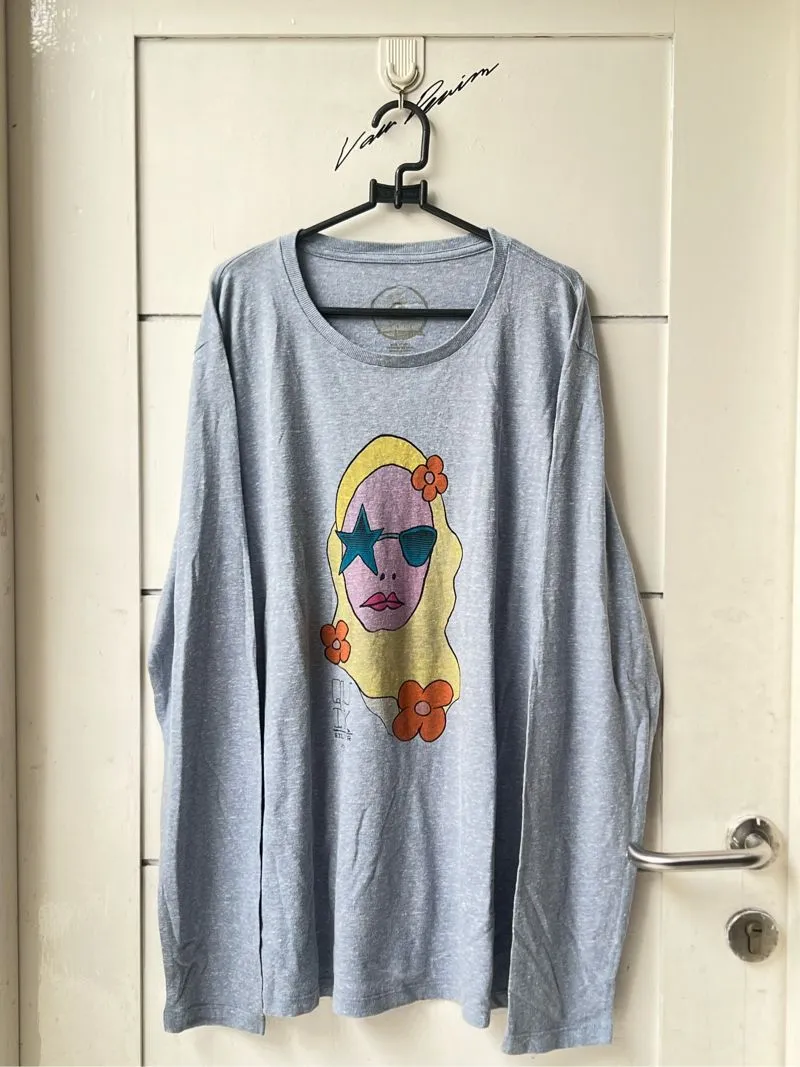 SALE!! QUIK SILVER Blue T-shirt photo 1