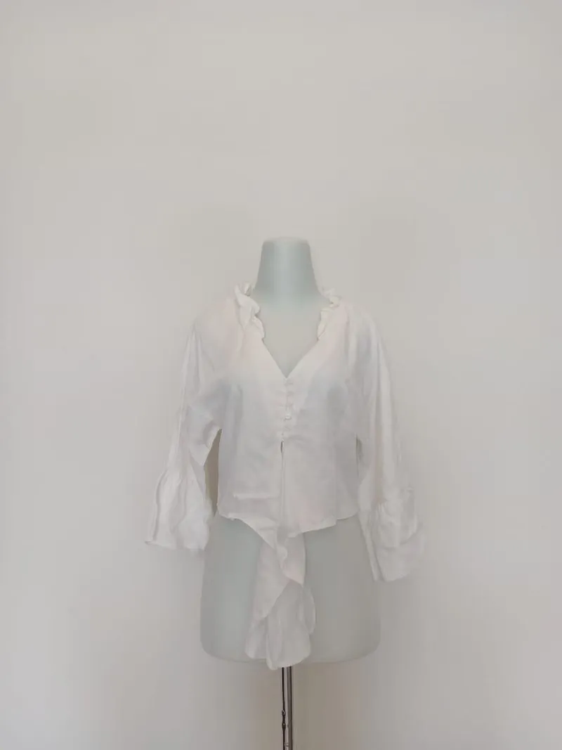 [PRELOVED] Blouse 3/4 Lengan Trompet Wanita photo 1