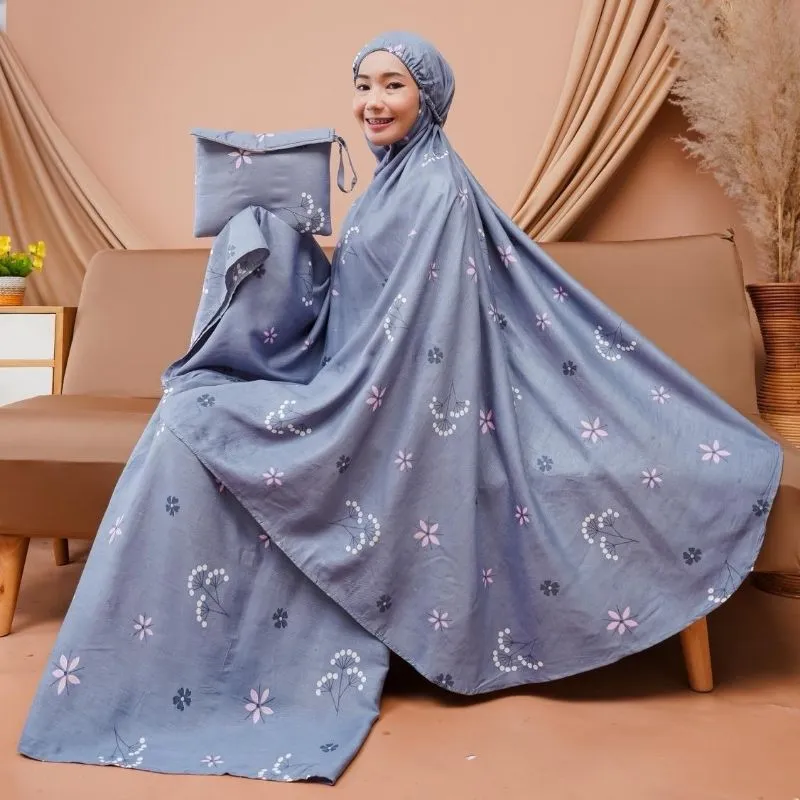 mukena alena rayon halus photo 1