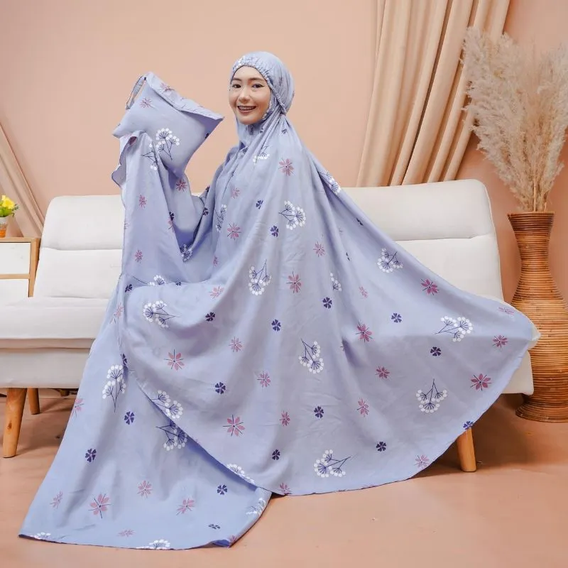 mukena alena rayon halus photo 1