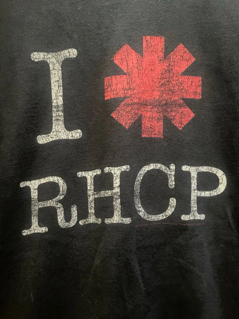 Vintage “I Love RHCP” Logo Tee photo 1
