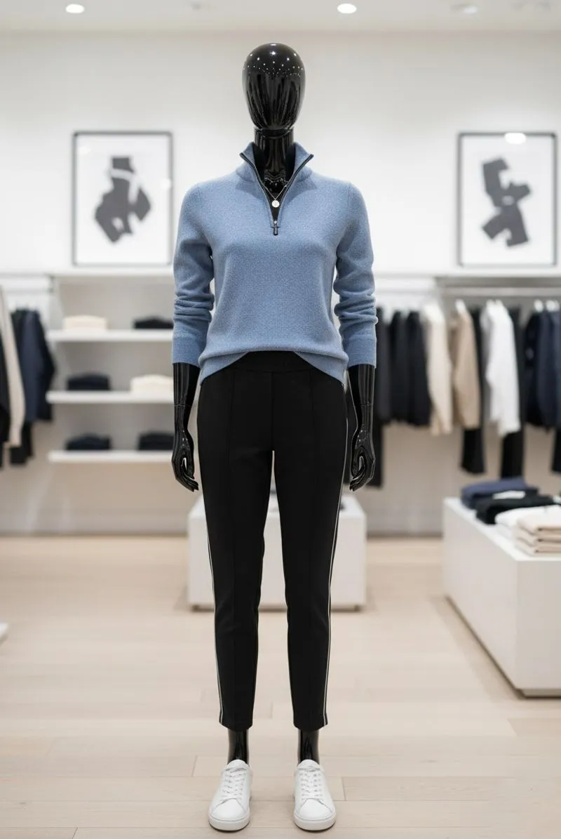 POLO RALPH LAUREN Sweater Half Zipper Golf Wanita photo 1