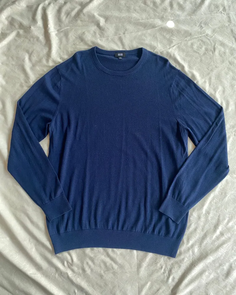 Uniqlo Casual Casual dress Wanita navy photo 1