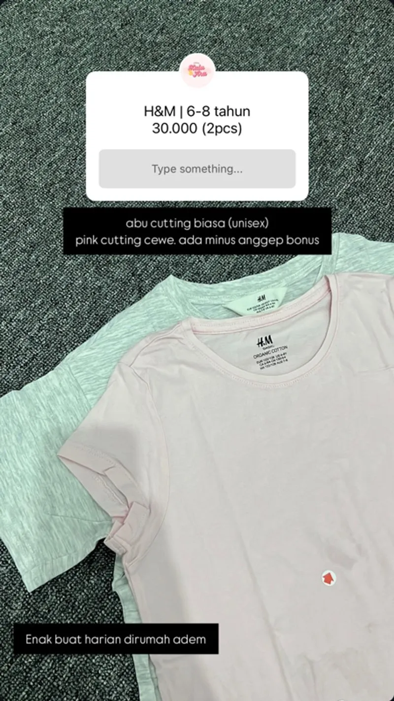H&M - basic tee (2pcs) photo 1