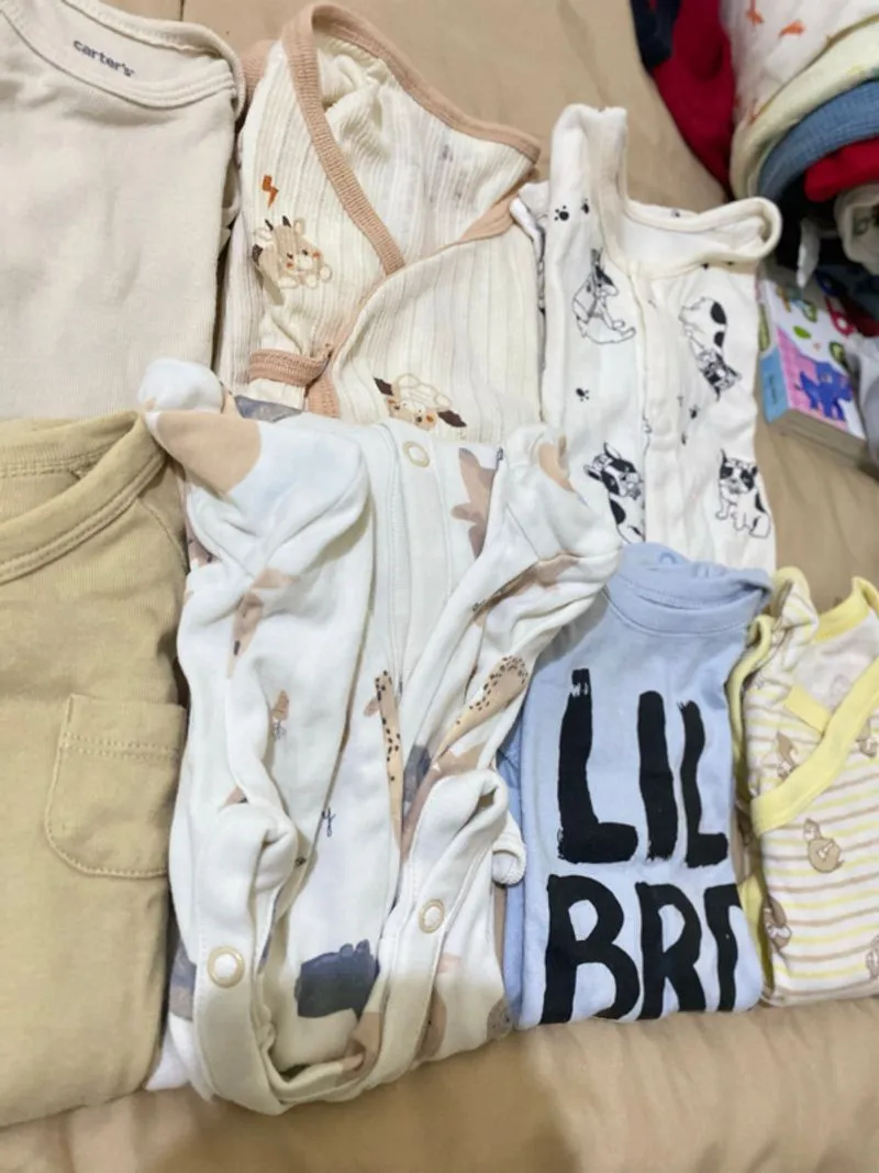 Preloved jp&sleepsuit 3-6bulan photo 1