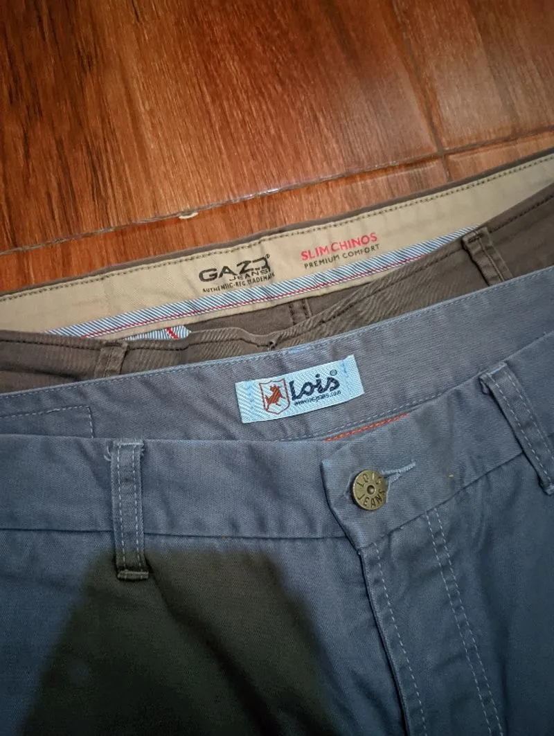 Lois Jeans, GazR Slim Chinos, Giordano Shorts, Celcius Short photo 1
