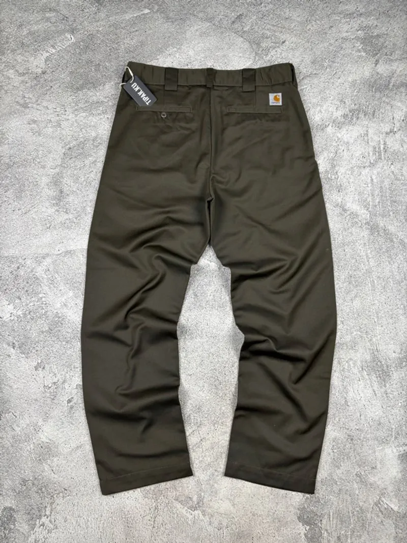 LONGPANTS CARHARTT MASTER PANT OLIVE GREEN photo 1