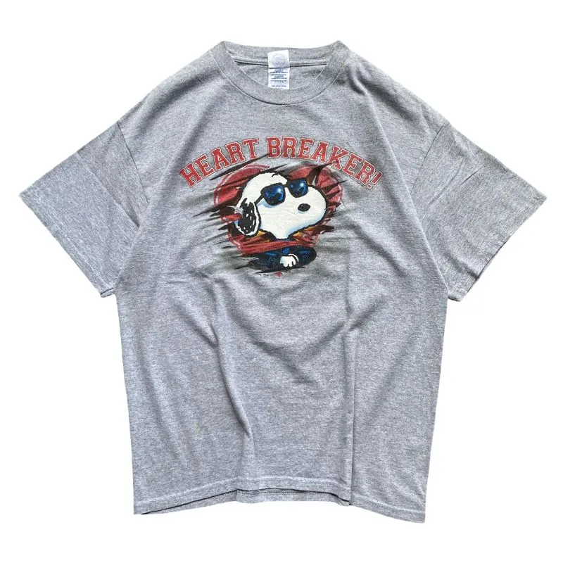 Japanese brand Streetwear Vintage T-shirt Pria gray photo 1