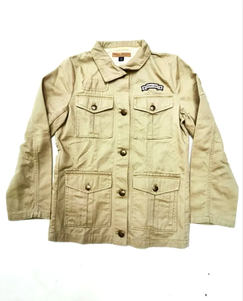 Vintage parka TOMMY GIRL size S 64x48 mulus army style photo 1