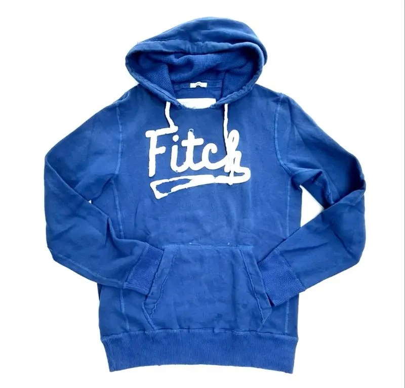 Hoodie Vintage ABERCROMBIE&FITCH XL fit L 70x56 muscle fit photo 1