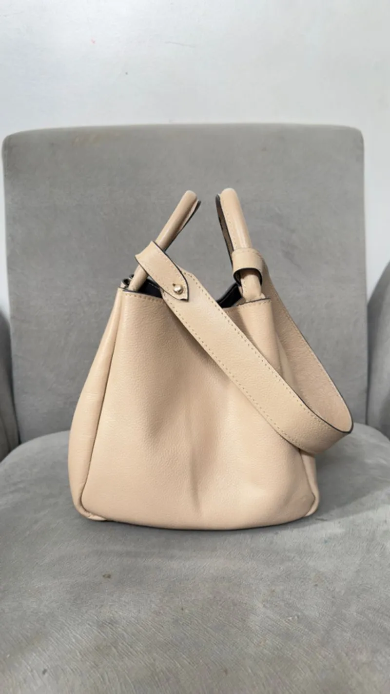 Tas Kulit Garut Tas Shoulder Beige photo 1
