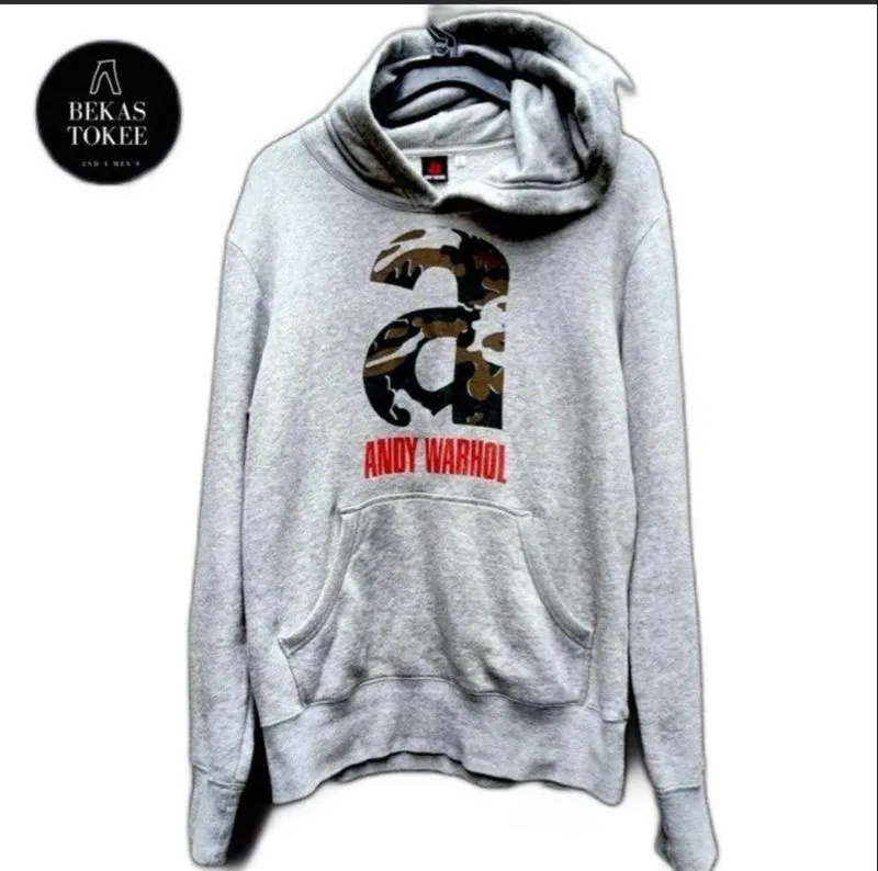 Hoodie ANDY WARHOL S fit M 66x50 mulus no minus JMB keith h photo 1
