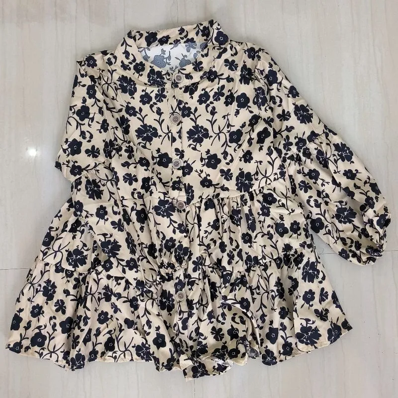 CUCI GUDANG ZENA RUFFLE BLOUSE LD 94  photo 1