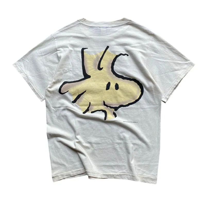 Japanese brand Streetwear Vintage T-shirt Pria cream photo 1