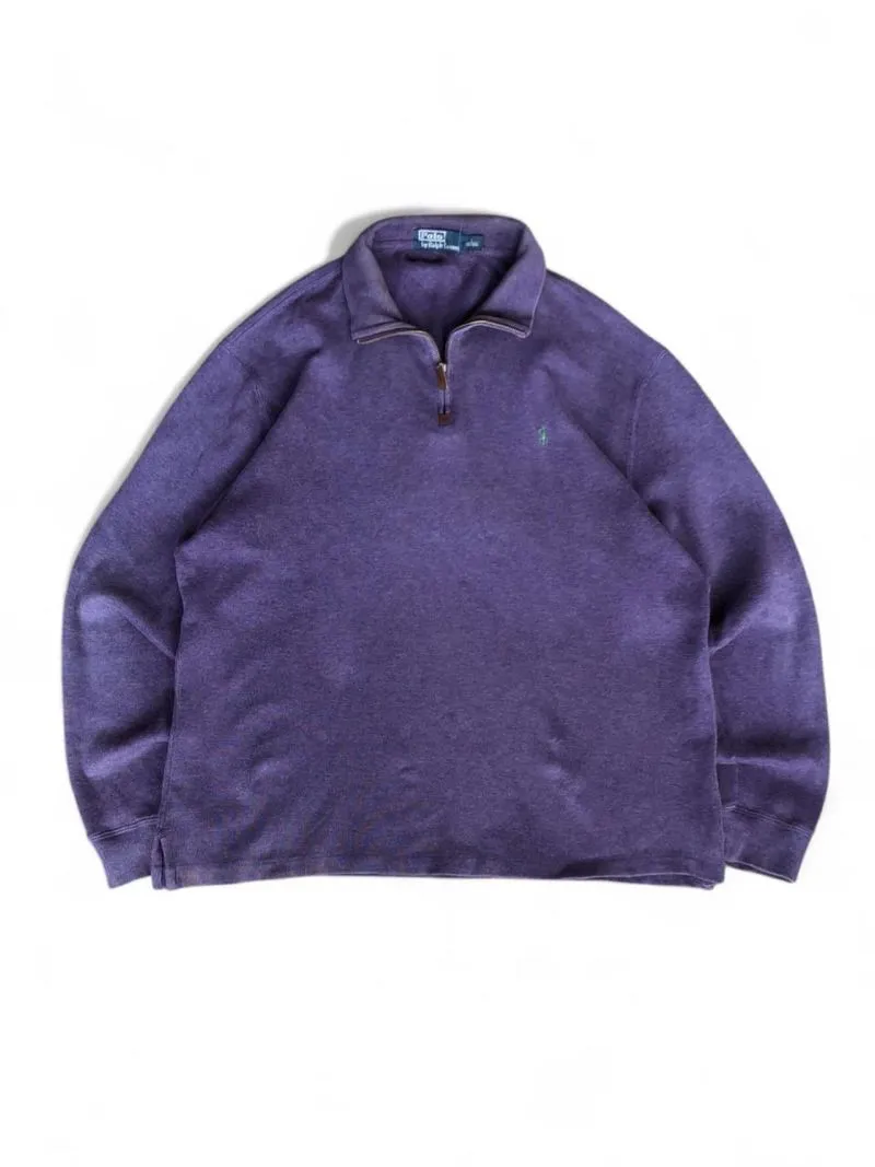 Halfzip Polo Ralp Lauren Purple photo 1