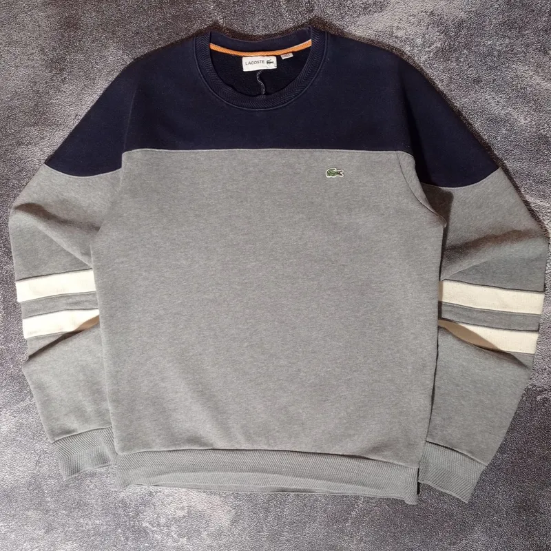 Lacoste Sportswear Casual Sweatshirt Pria multicolor photo 1