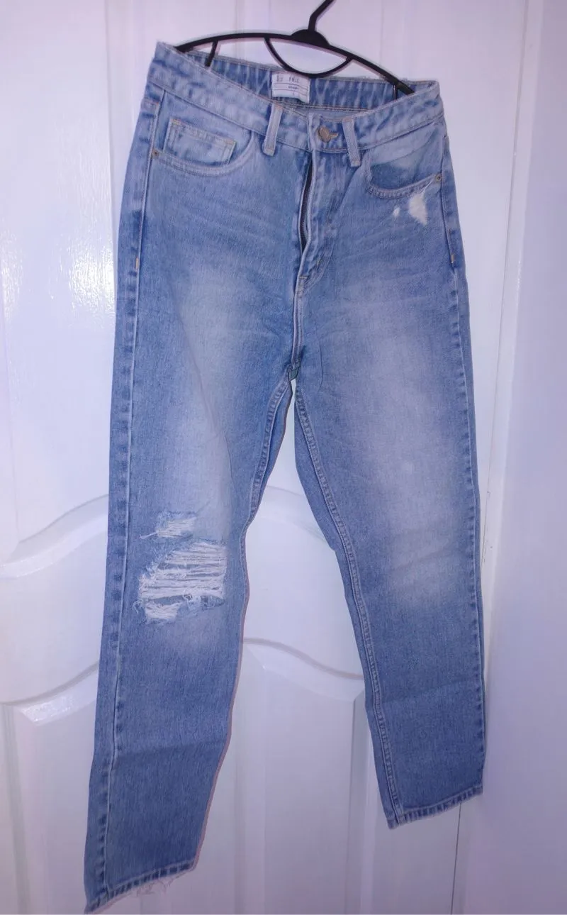 Pomelo Casual Skinny jeans Wanita blue photo 1