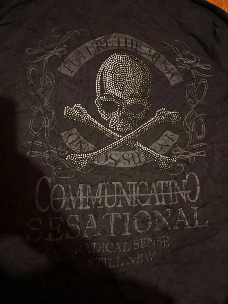 IN THE ATTIC Homme Japan Brand Print Skull Diamond Design photo 1