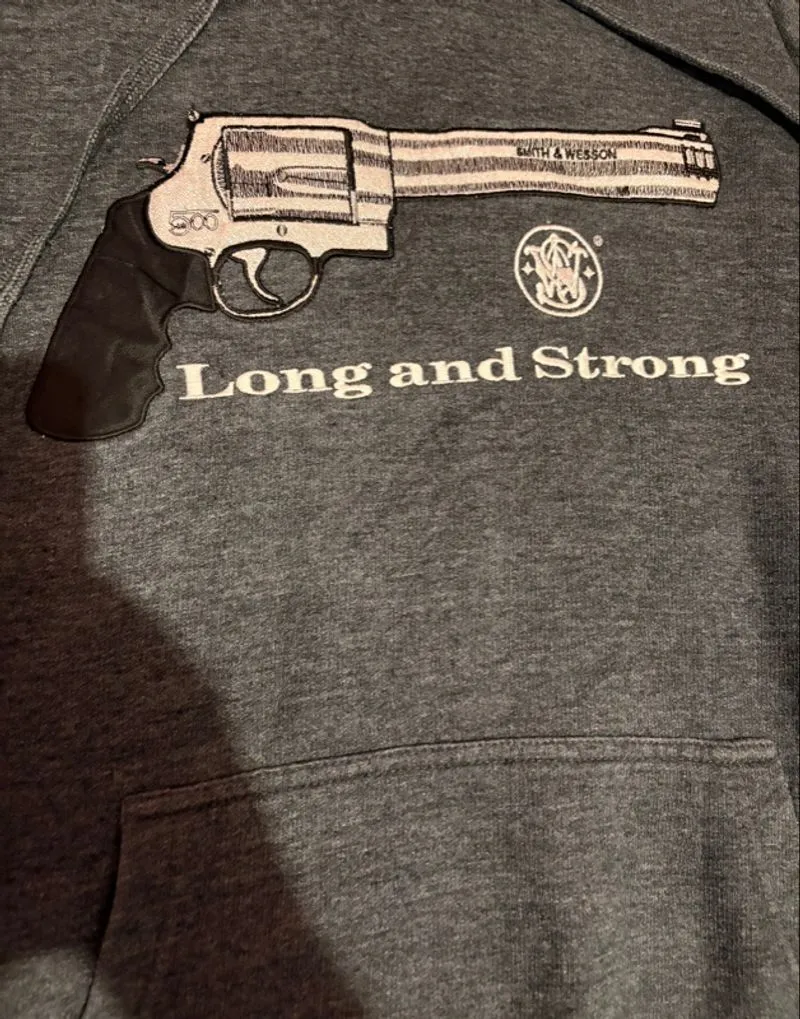 Vintage Smith & Wesson Long N Strong Hoodie photo 1