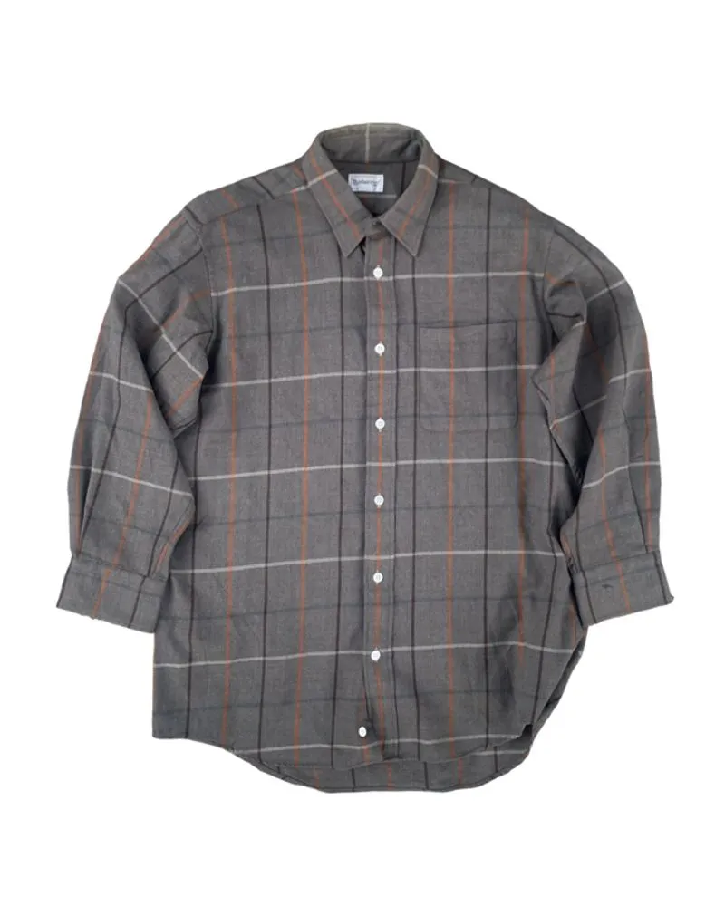 Kemeja Vintage Burberrys Plaid – Size L (Flannel) photo 1