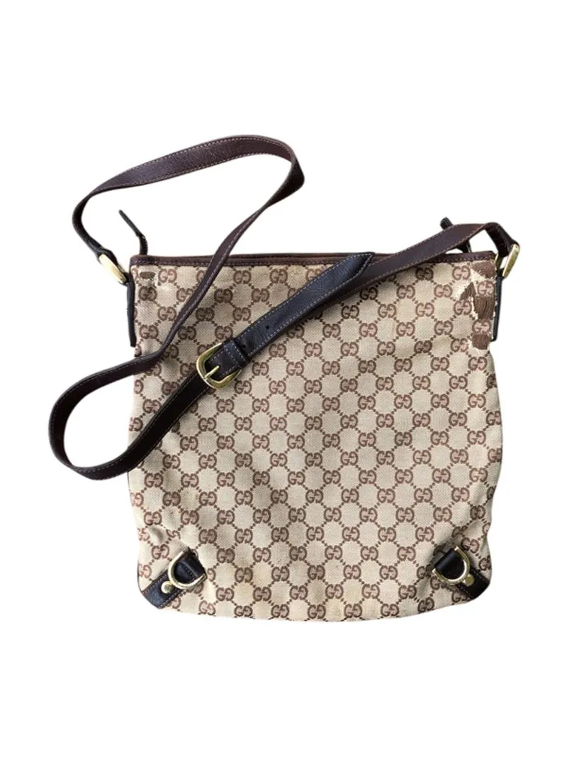 GUCCI GG 131326 Canvas Shoulder Crossbody Bag Vintage 00s photo 1