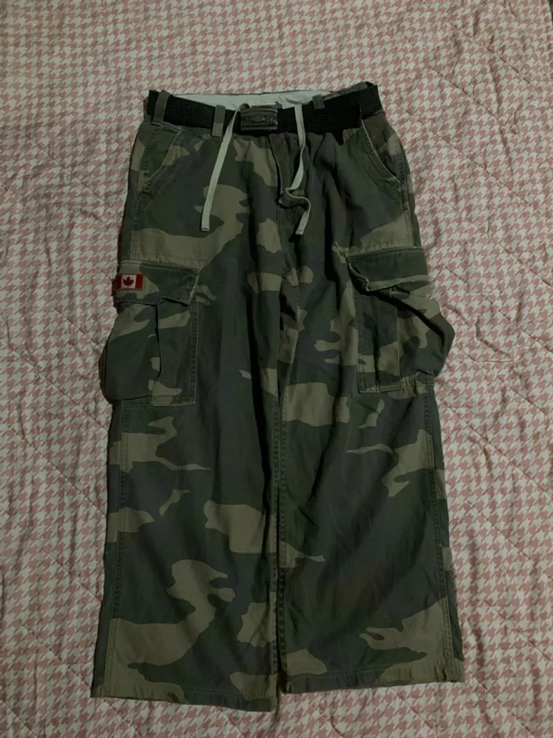 Camouflage Military Cargo Hollister HCO photo 1