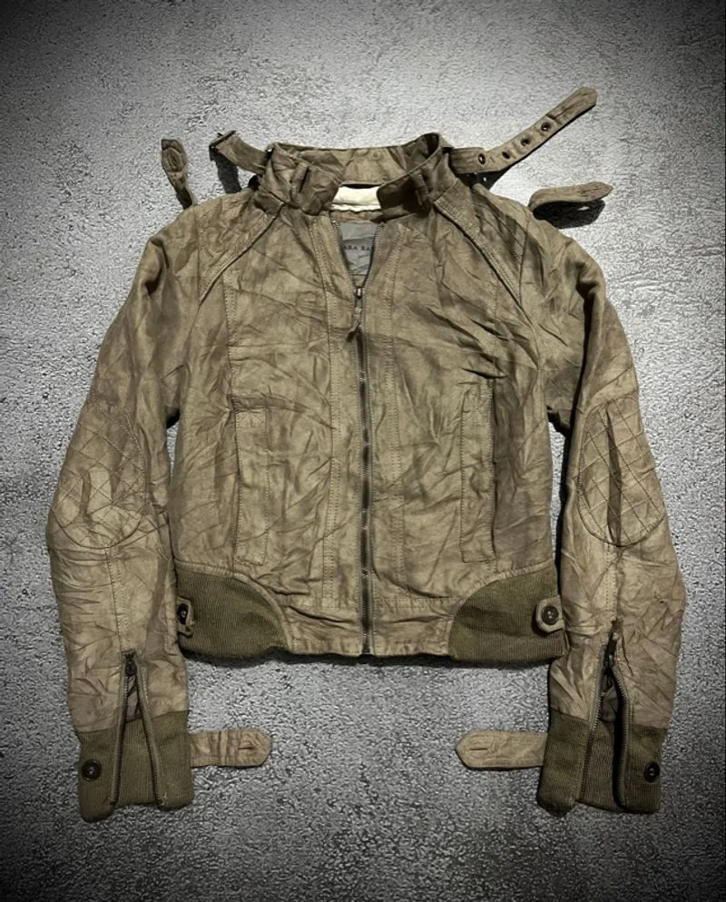 Vintage zara suede jacket. Tornado mart in the attic  photo 1