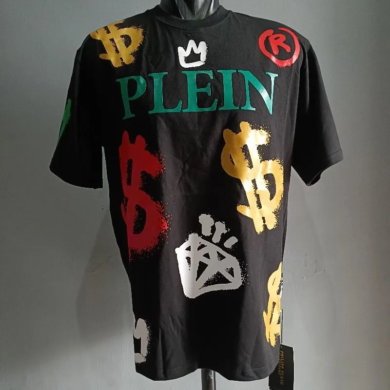 Philipp Plein colour T shirt baju kaos baju kaus size XL photo 1