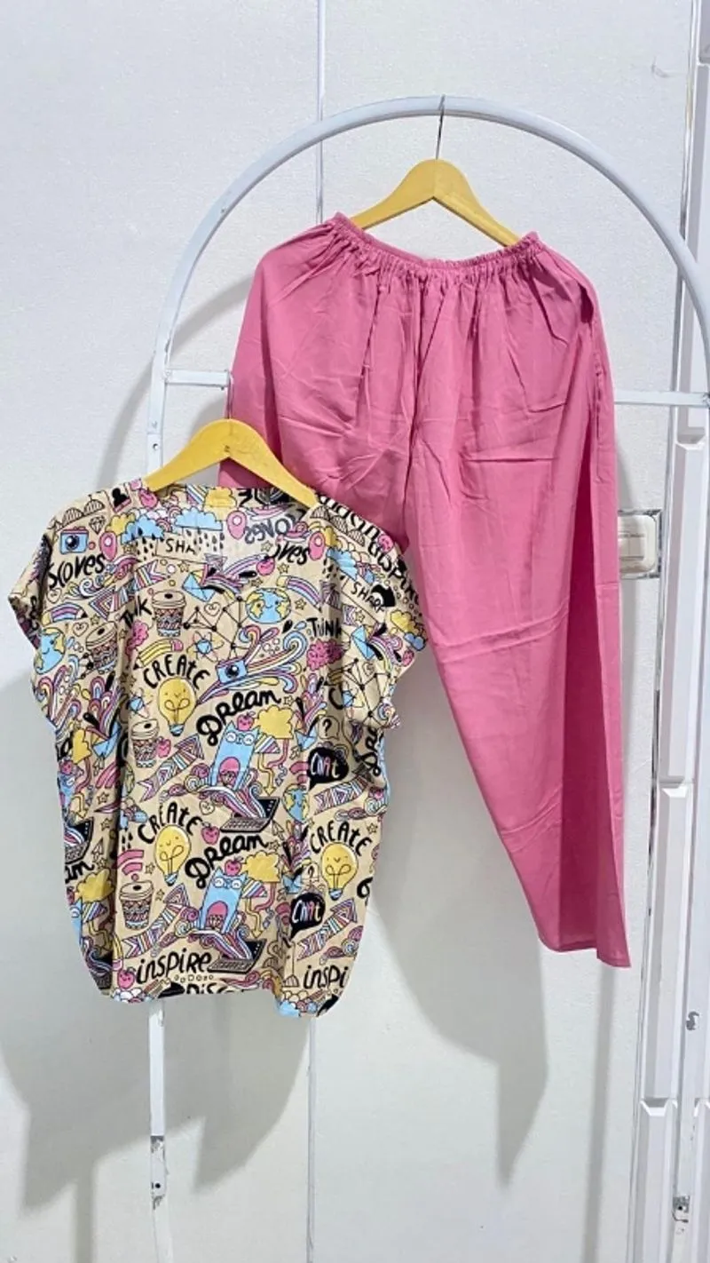 Babydol Celana Panjang Lengan Pendek
Krah V
Bahan Rayon Prem photo 1