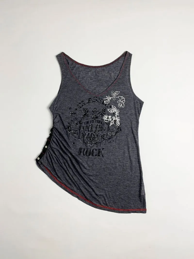 Y2k Cojito Tank Top With Graphic Print photo 1