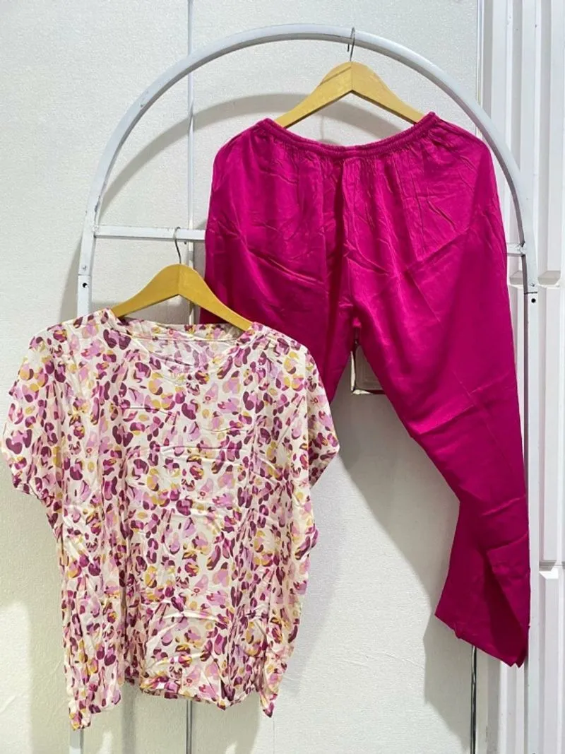 Premium rayon top ld 120 pj 65 pants lp 120 pj 93 photo 1