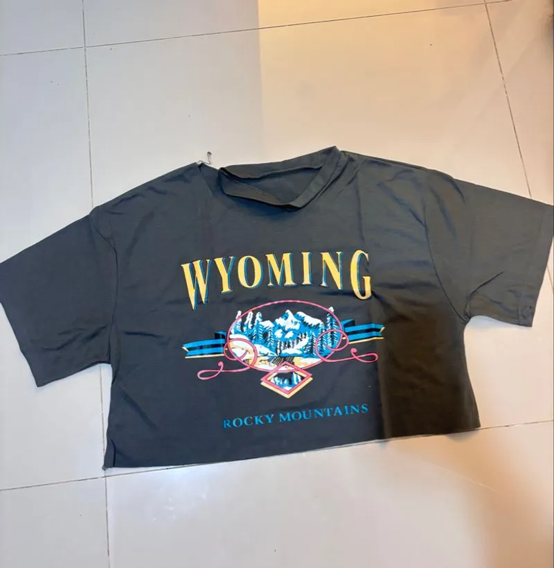 Tshirt Crop Top photo 1