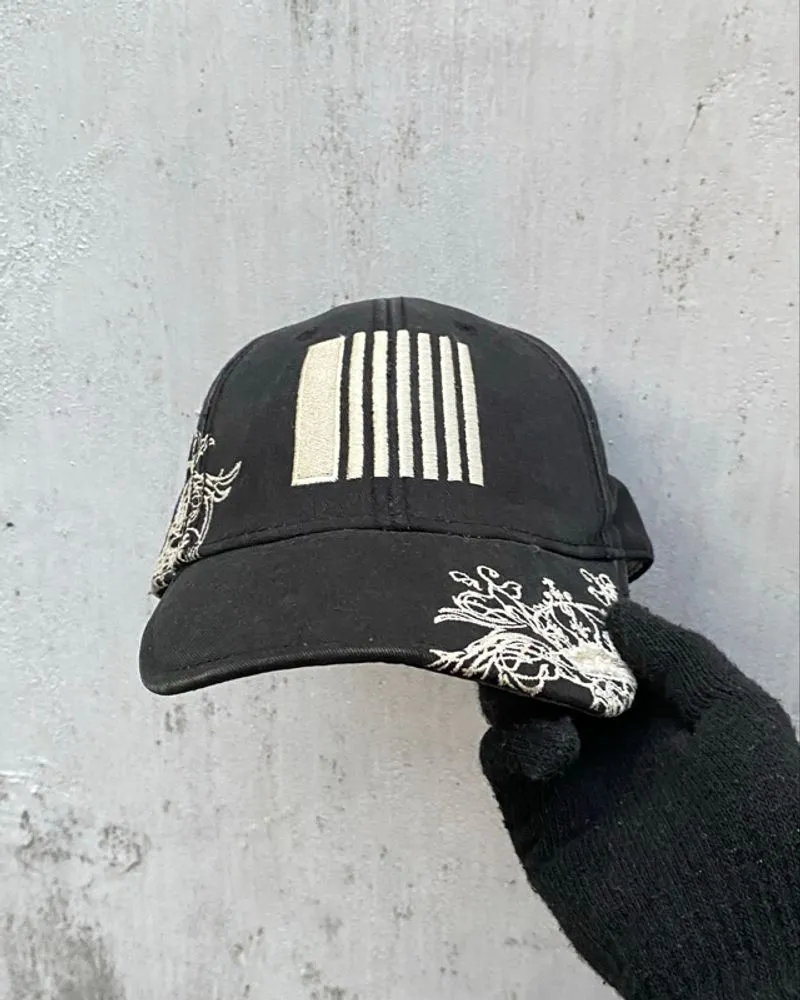 Ajm Headwear 'AT8000 Chrome Hearts lookalike' Hats - Black photo 1