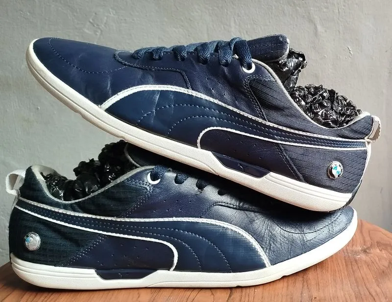 Sneakers PUMA BMW blue navy. size 45 photo 1