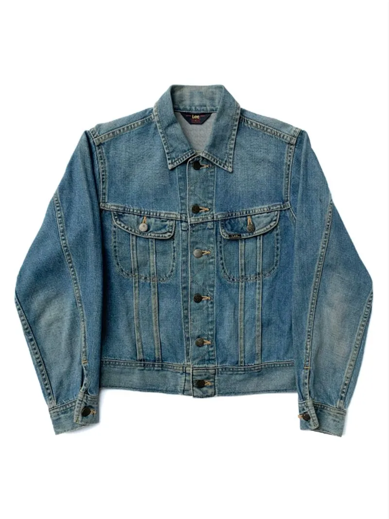 lee riders sanforized union made denim jacket photo 1