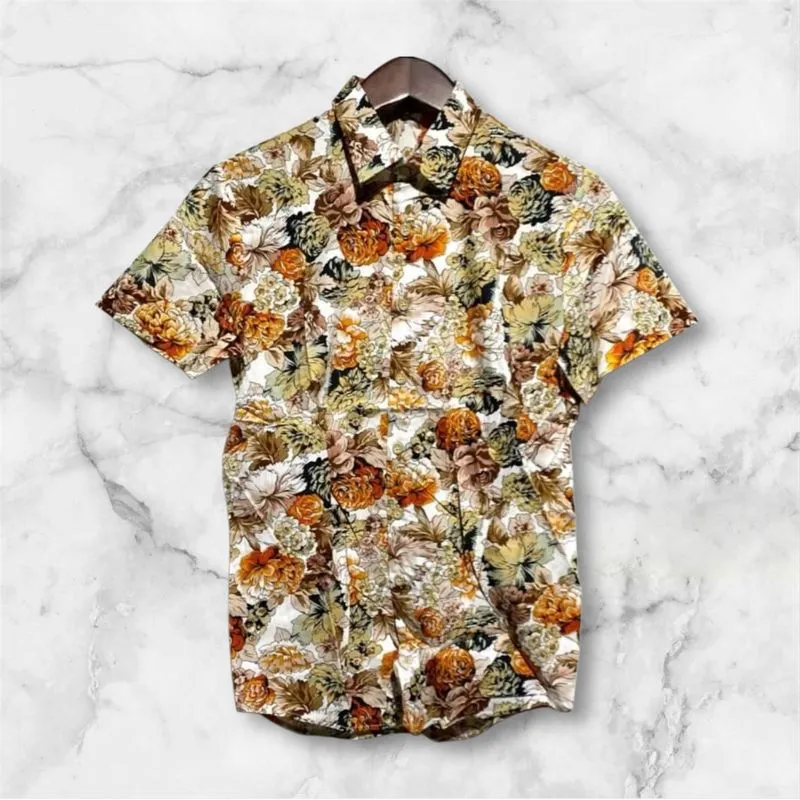 Kemeja Pantai Tropical slim fit New L fit M 70x47 BARU photo 1