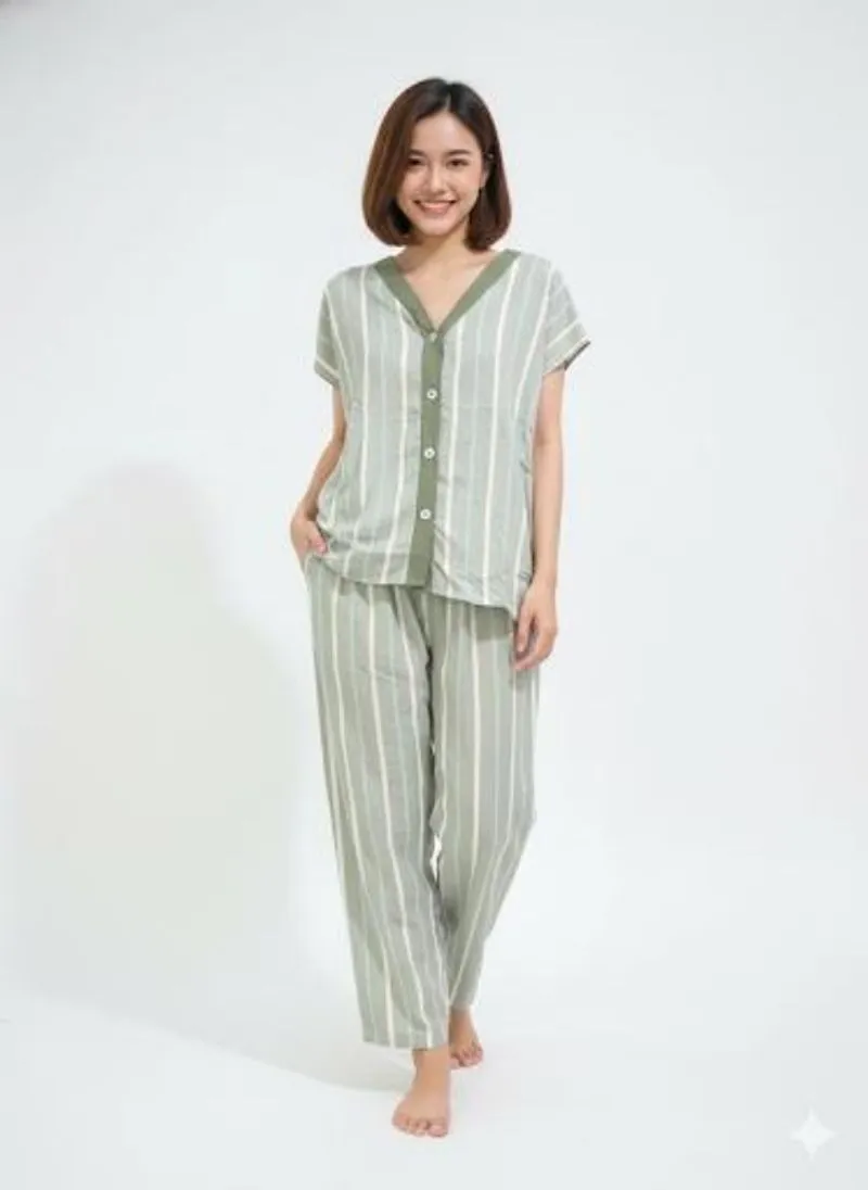 Babydol Set Aliana PD PJ
Premium Rayon
Top LD 120 PJ 70
Kanc photo 1