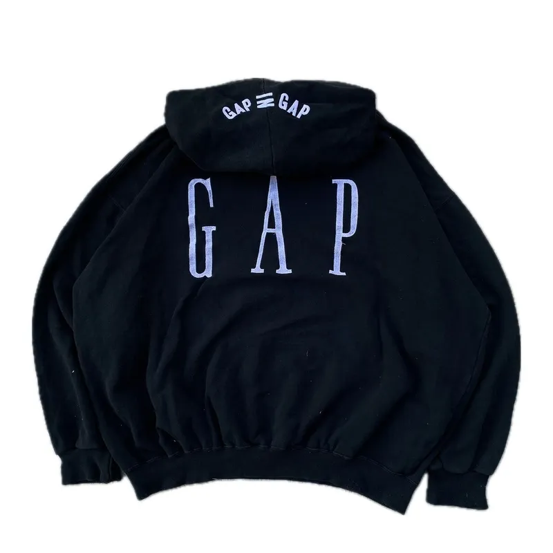 GAP Streetwear Y2K Hoody Pria black photo 1