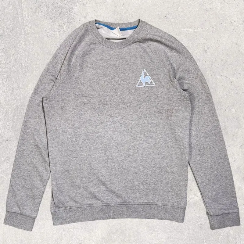Le Coq Sportif Casual Sweatshirt Pria gray photo 1