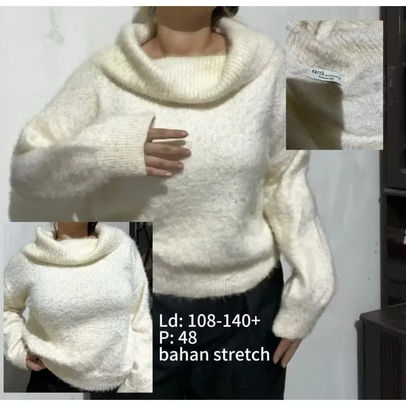 sweatshirt sweater wanita murah bulu photo 1